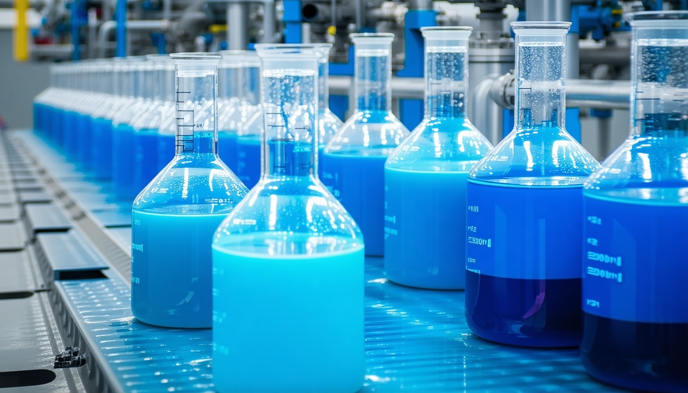 An image for the Chemical industry makes up a large portion of the Process Manufacturing sector